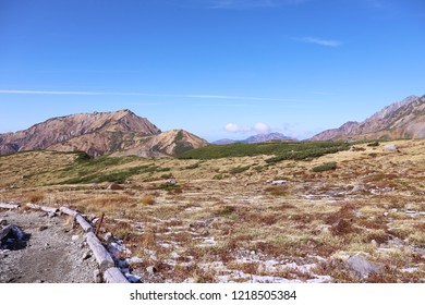 Tourist Area Called Tateyama In The HOkuriku Region Of Japan