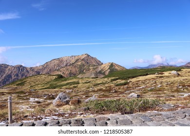 Tourist Area Called Tateyama In The HOkuriku Region Of Japan