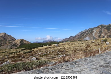 Tourist Area Called Tateyama In The HOkuriku Region Of Japan