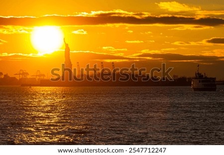 Similar – Sunset of Liberty