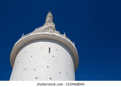 Tourist On The Ambuluwawa  Temple  In Central Province, Sri Lanka