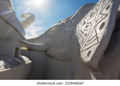 Tourist On The Ambuluwawa  Temple  In Central Province, Sri Lanka