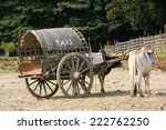 Tourist taxi in Mingun, Mandalay region, Myanmar