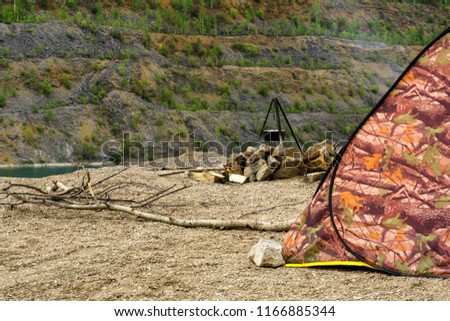 Similar – Image, Stock Photo Submerged Water Lake