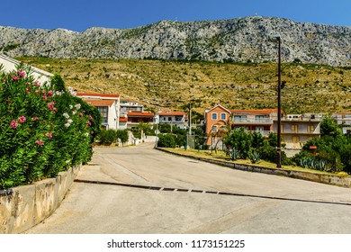 Tourist Town Of Dugi Rat In Central Dalmatia