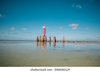 
Touristic Spot - Ponta Verde Lighthouse In The City Of Maceió-AL