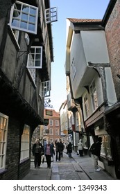 Tourists In The Shambles York