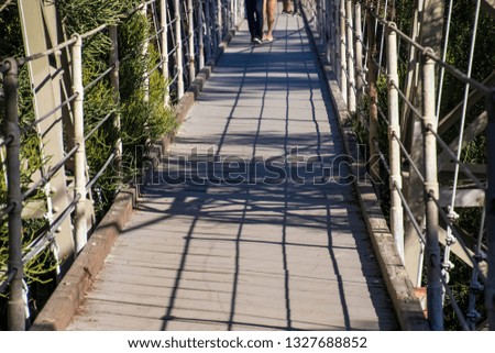 Similar – Blaues Wunder Brücke