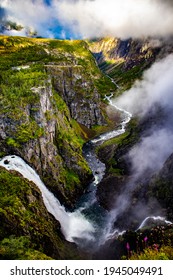Vøringsfossen toursit attraction, Eidfjord municipality, Norway