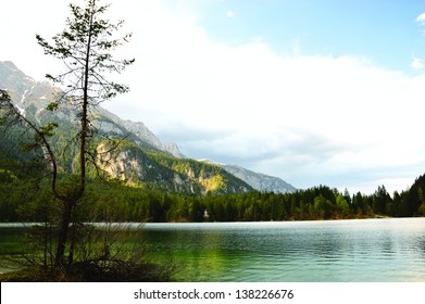 Tovel Lake, Val Di Sole, Trento, Italy