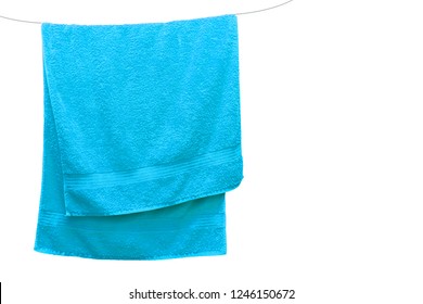 Towel Hanging On A Rope