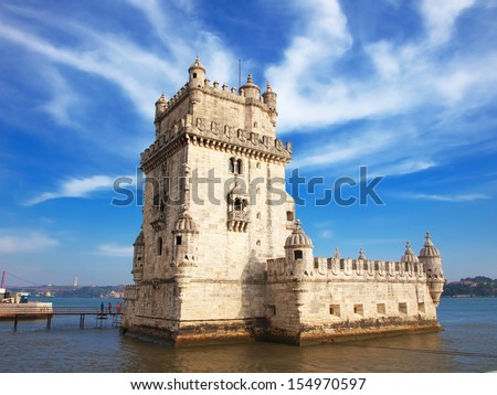 Tower of Belem, Lisbon, Portugal 