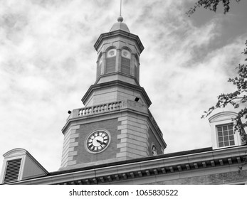 A tower from below