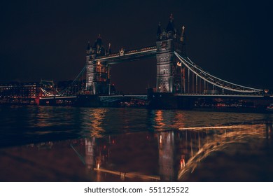 tower bridge evening