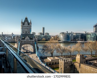 Tower Bridge Of London During The 2020 Lockdown