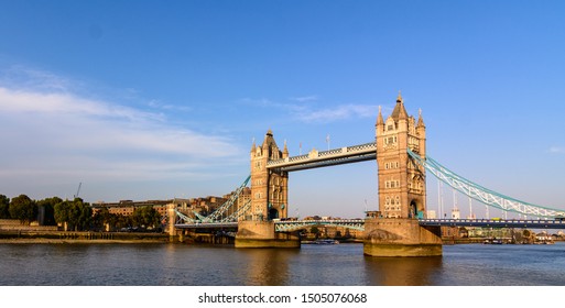 Tower bridge in London, England