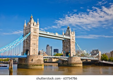 Tower Bridge in London, UK - Shutterstock ID 63754786