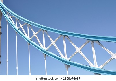 A Tower Bridge Suspension Girder, London.