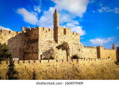 The Tower of David, also known as the Jerusalem Citadel.