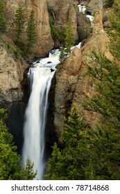Tower Falls Waterfall