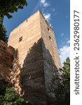 Tower of the Infantas on the Cuesta de los Chinos of the Alhambra