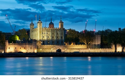 Tower Of London At Night