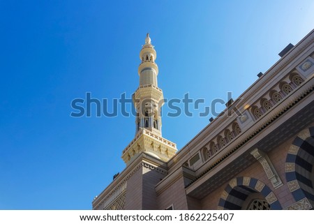 Tower of Nabawi Mosque, Medina, Masjid Nabawi