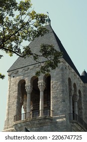 The Tower At The Old Church Can Be Seen From Many Miles Away.