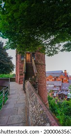 Tower Of The Old City Wall In Chester