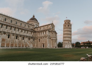 Tower of Pisa and city historic landscape - Shutterstock ID 2191816777
