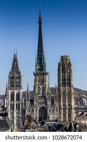 Tower Of Rouen Cathedral