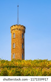 Tower In The Vineyards In Rhenish Hesse/Germany