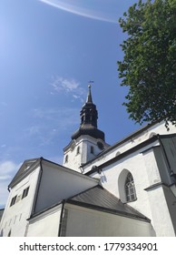 Tower And Walls Of The Tallinn Dome Cathedral