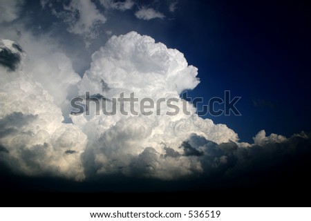 Similar – Image, Stock Photo cloud formation Twilight