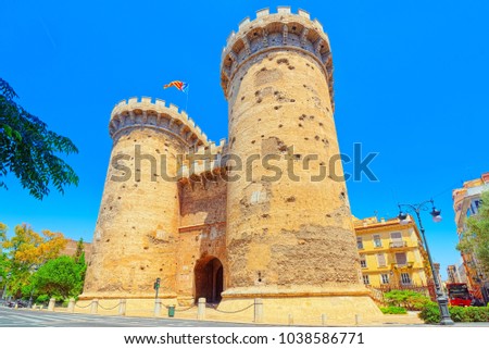 Towers of Quart (Torres de Quart) is one of the twelve gates that formed part of the ancient city wall,of the city of Valencia.