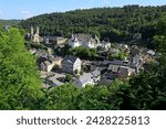 Town of clervaux, canton of clervaux, grand duchy of luxembourg, europe