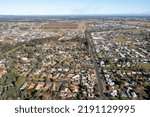 The town of Dubbo in the central west of New South Wales, Australia.