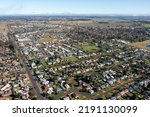 The town of Dubbo in the central west of New South Wales, Australia.