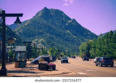 Town of Frisco, a historic charming landmark place founded in 1873 with the Continental Divide National Monument in Summit County, Colorado, United States - Powered by Shutterstock