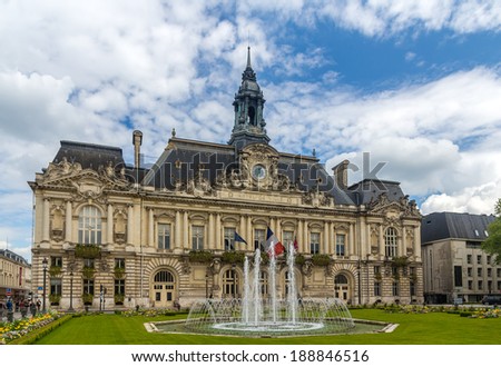 Town hall of Tours - France, Region Centre