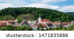 The town of Hohenburg, Upper Palatinate in Bavaria, Germany