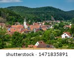 The town of Hohenburg, Upper Palatinate in Bavaria, Germany