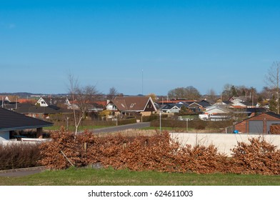 Town Of Kastrup In Denmark 