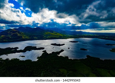 
The Town Killarney In Ireland From Above