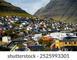 Town of Klaksvik - Faroe Islands