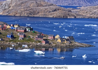 Town Kulusuk In Greenland