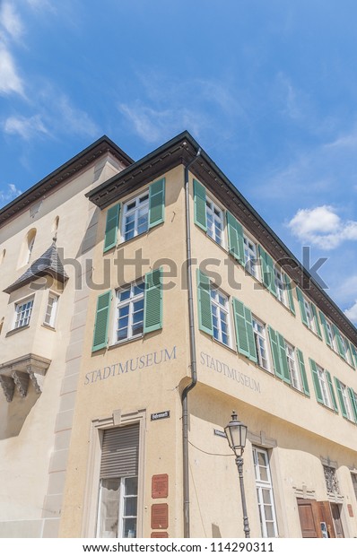 Town Museum Yellow House Stadtmuseum Gelbes Stock Photo Edit Now