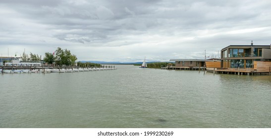 Town Named Neusiedl Am See In The Burgenland District In Austria