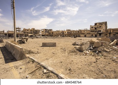 Town near Palmyra in Syria