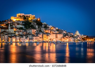 Town Of Sibenik In Croatia